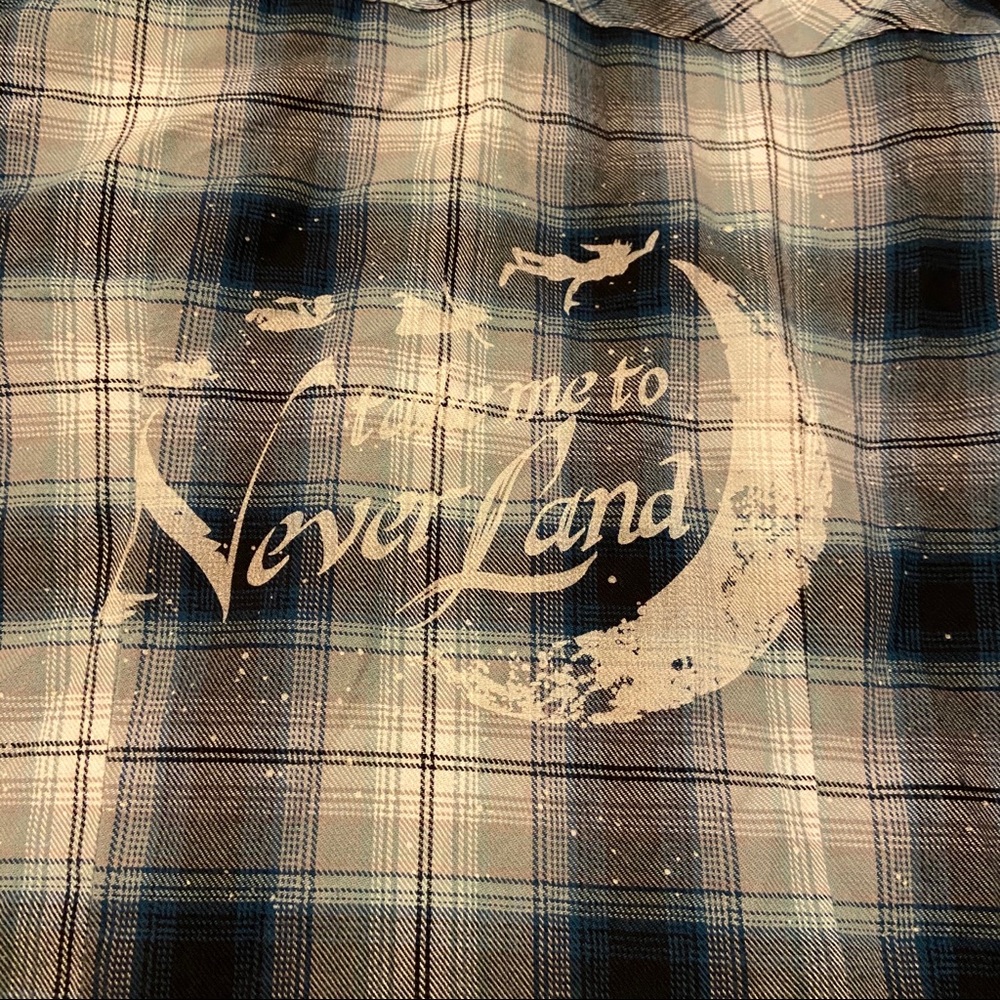 NWOT Disney Peter Pan Flannel